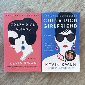 Crazy Rich Asian / China Rich Girlfriend - 2 Paperbacks by Kevin Kwan